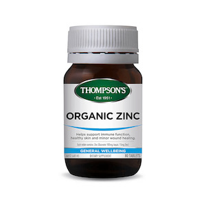 Thompsons: Thompsons Organic Zinc 80 Tablets