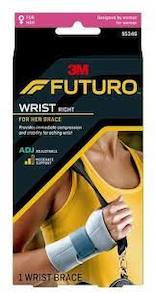 Futuro 1: FUTURO For Her Wrist Brace Right Hand, Adjustable