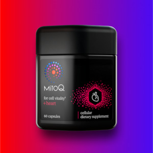MitoQ Heart 60 Capsules – Energy, Cardiovascular & Antioxidant Support