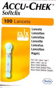 Accu Chek 1: ACCU-CHEK Softclix Lancets 100
