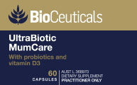 Bioceuticals UltraBiotic MumCare With probiotics and vitamin D3