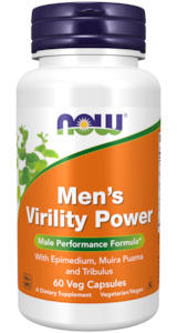 Now 1: Now Men's Virility Power 60 Veg Capsules