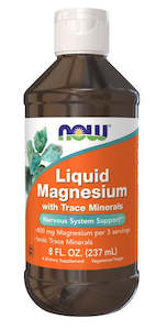 Now 1: Now Magnesium Liquid with Trace Minerals 237ml