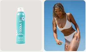 Skin Pigmentation: Coola Classic Body SPF50 Organic Sunscreen Spray Fragrance Free