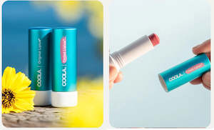 Skin Pigmentation: Coola Liplux SPF 30 Tinted