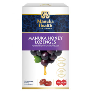 Manuka Health: Manuka health mgo 400+ manuka honey 15 lozenges