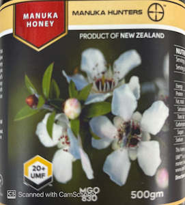 Manuka Health: Manuka Hunters MGO830 / UMF20+ 500 gm