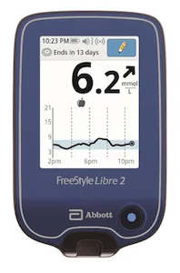 Omron Monitors: FreeStyle Libre 2 Glucose Monitoring Reader