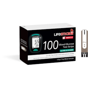 Lifesmart Blood Glucose Plus Strips 100