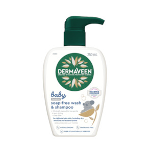 Skin Care 2: Dermaveen Baby Calmexa Soap Free Wash & Shampoo 250 ml