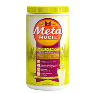 Constipation 1: Metamucil Lemon Lime Smooth Fibre Powder 673gm