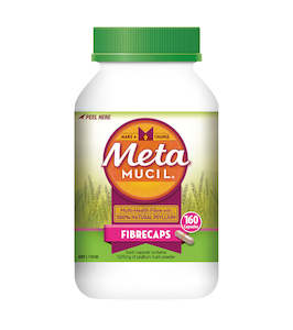 Metamucil Fibrecaps 160