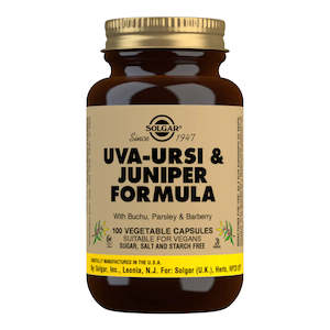 Solgar Uva Ursi & Juniper Formula Vegetable 100 capsules
