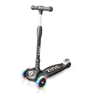 Mobility Scooters: ZINC T-MOTION THREE WHEELED FOLDING LIGHT UP SCOOTER