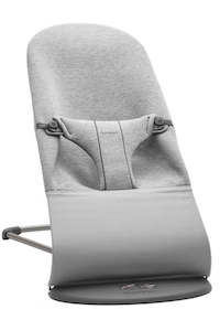 Baby Care: Bouncer Bliss Jersey Light Grey