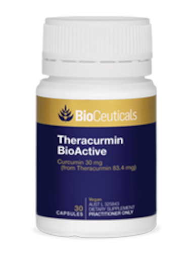 Joint Care: Bioceuticals Theracurmin BioActive Highly Bioavailable Curcumin 30 Capsules