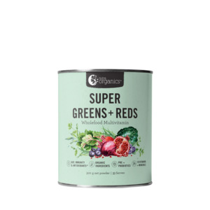 Nutra Organics: Nutra Organics Super Greens + Reds