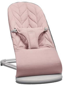 Baby Care: Baby Bjorn Bouncer Bliss Woven Petal Quilt Dusty Pink