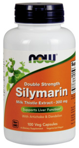 Now 1: now Silymarin Milk Thistle Extract 300mg 100 Veg Caps