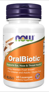 Now 1: Now oralbiotic 60 lozenges