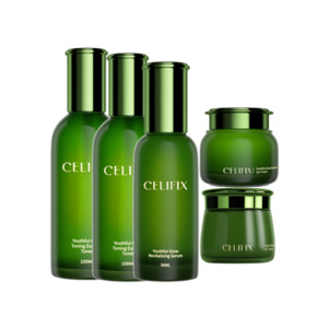 CELIFIX Seaweed Energy Series 5-piece set (mask + lotion + lotion + essence + eye cream)