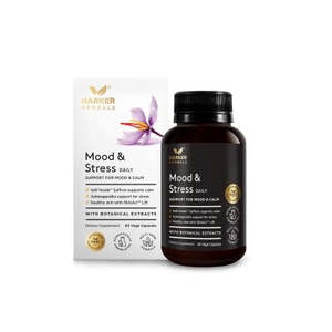 Harker Herbals: Harker Herbals Mood & Stress Daily 60 caps