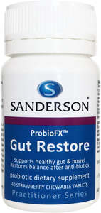 Sanderson: Sanderson ProbioFX Gut Restore 100 Tablets