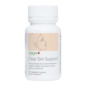 Clinicians Clear Skin Support 60 VegeCaps