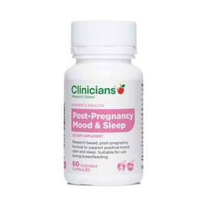 Clinicians Post Pregnancy Mood & Sleep 60 Capsules