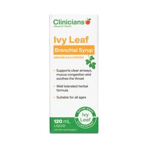 Clinicians Ivy Leaf Bronchial Syrup 120ml