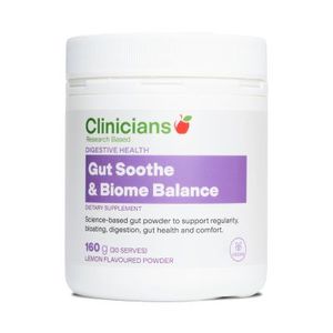 Clinicians Gut Soothe & Biome Balance Powder 160g