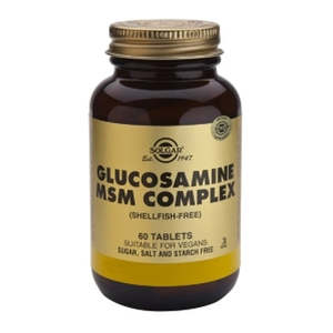 Solgar Glucosamine MSM Complex 60 VegeTablets