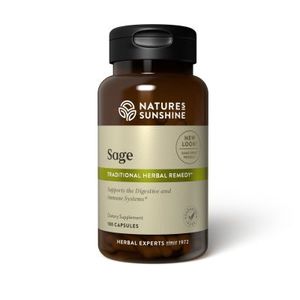 Natures Sunshine: Natures Sunshine Sage 100 Capsules