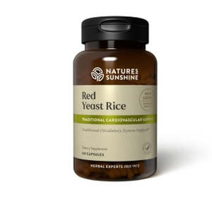 Natures Sunshine: Natures Sunshine Red Yeast Rice 120 Capsules