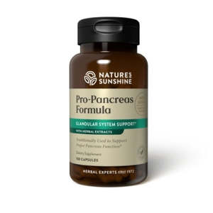 Natures Sunshine: Natures Sunshine Pro-Pancreas 100 Capsules
