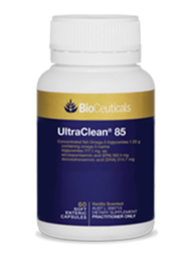 Bioceuticals UltraClean 85 Advanced Strength EPA/DHA 120 Caps