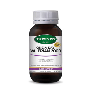 Thompsons: Thompsons One-A-Day Valerian 2000mg Capsules 30's