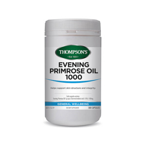 Thompsons: Thompsons Evening Primrose Oil 1000mg 300's