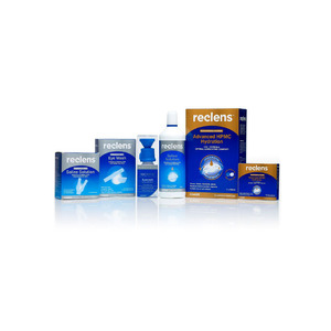 Eye Care: Reclens Saline Solution PF Ampoule 15 x 15ml Sterile