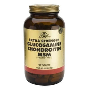 Solgar: Solgar Extra Strength Glucosamine Chondroitin MSM 120 Tablets