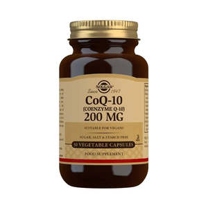 Solgar: Solgar CoQ-10 200mg 30 Veg Capsules – Cellular Energy & Heart Health Support
