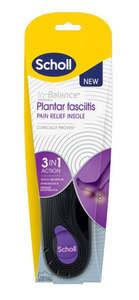 Scholl: Scholl In-Balance Pain Relief Plantar Fasciitis Orthotics - Large