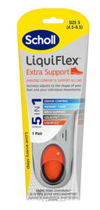 Scholl: Scholl LiquiFlex Extra Support Insole Small