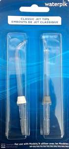 Waterpik: Waterpik Classic Jet Tips 2 Pack – Replacement Water Flosser Tips for Waterpik Oral Irrigators