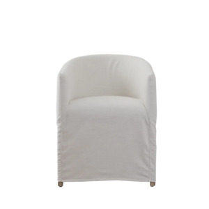 Blythe Slip Cover Tub Chair Natural