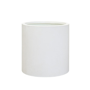 Mikonui Cylinder Planter Large White