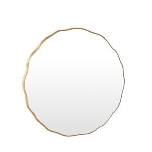 Wave Circle Mirror Large