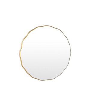 Products: Wave Circle Mirror Small