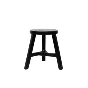 Products: Parq Round Stool – Black