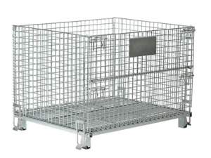 Products: WIRE MESH CONTAINERS Pallet Racking Solutions
